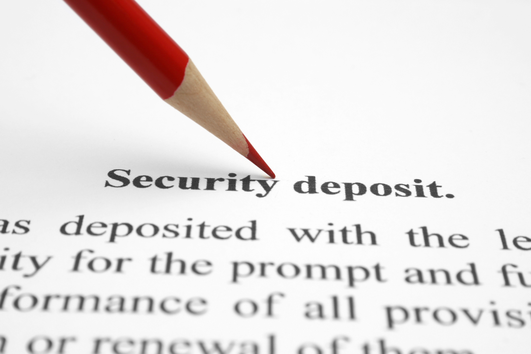 Security Deposits: Deductions and Wear and Tear in California